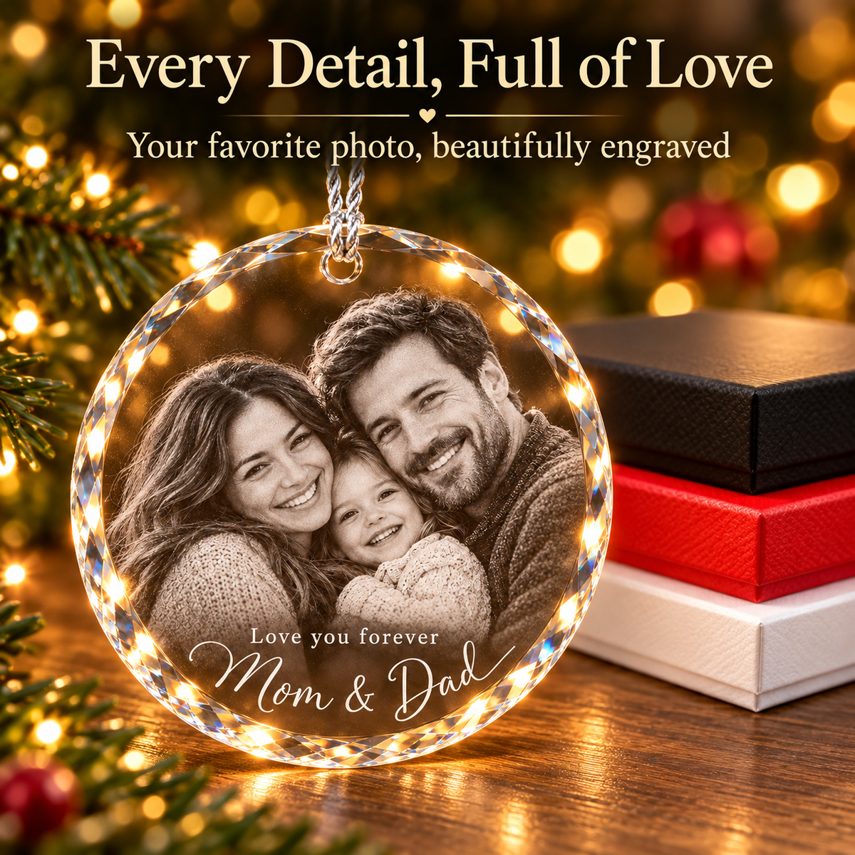 Mom & Dad Ornament