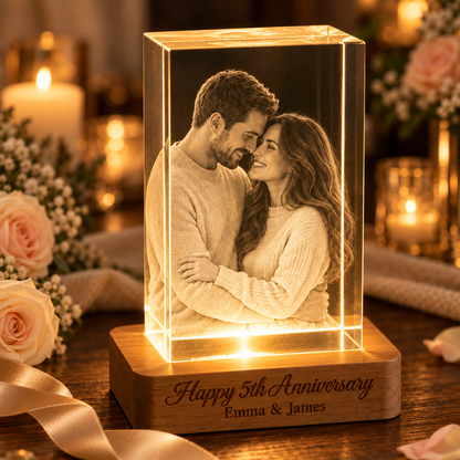 Couples 3D Crystal Rectangle