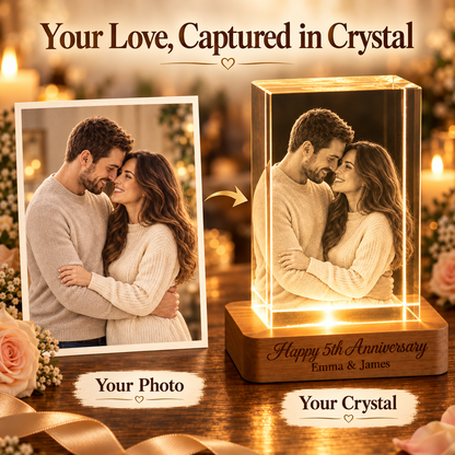 Couples 3D Crystal Rectangle