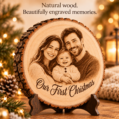 Christmas Wood Ornament