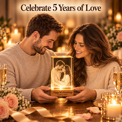 Couples 3D Crystal Rectangle