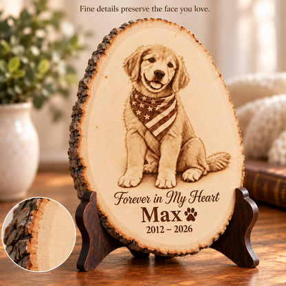 Pet Lovers Wood Ornament