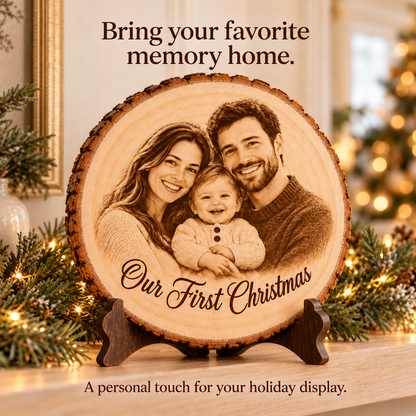 Christmas Wood Ornament