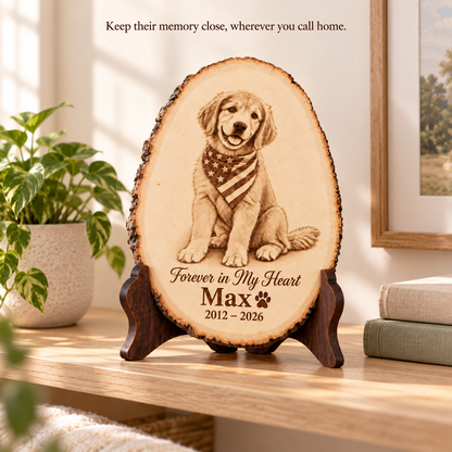 Pet Lovers Wood Ornament