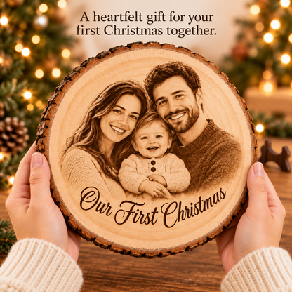 Christmas Wood Ornament