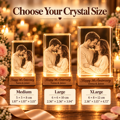 Couples 3D Crystal Rectangle