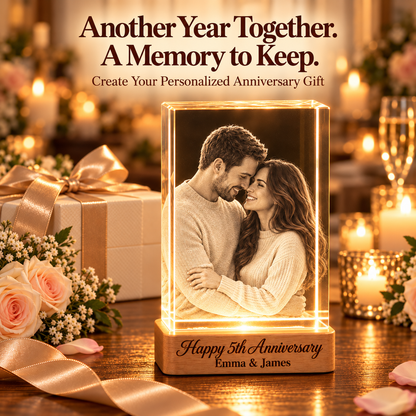 Couples 3D Crystal Rectangle